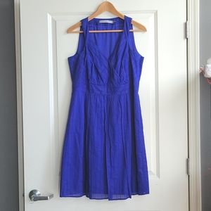Marc New York bright blue midi dress